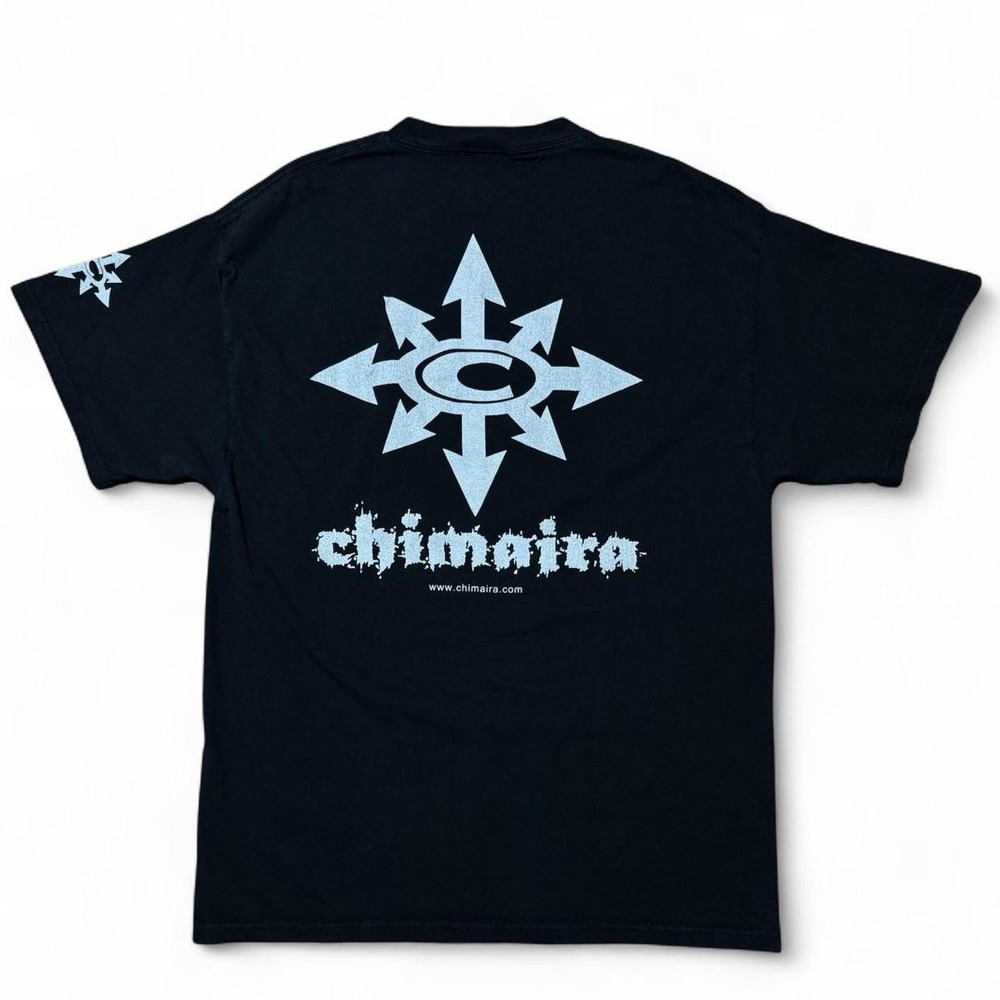 Chimaira Metal Band Tour Music Merch X Jägermeister Double-sided LRG T-shirt